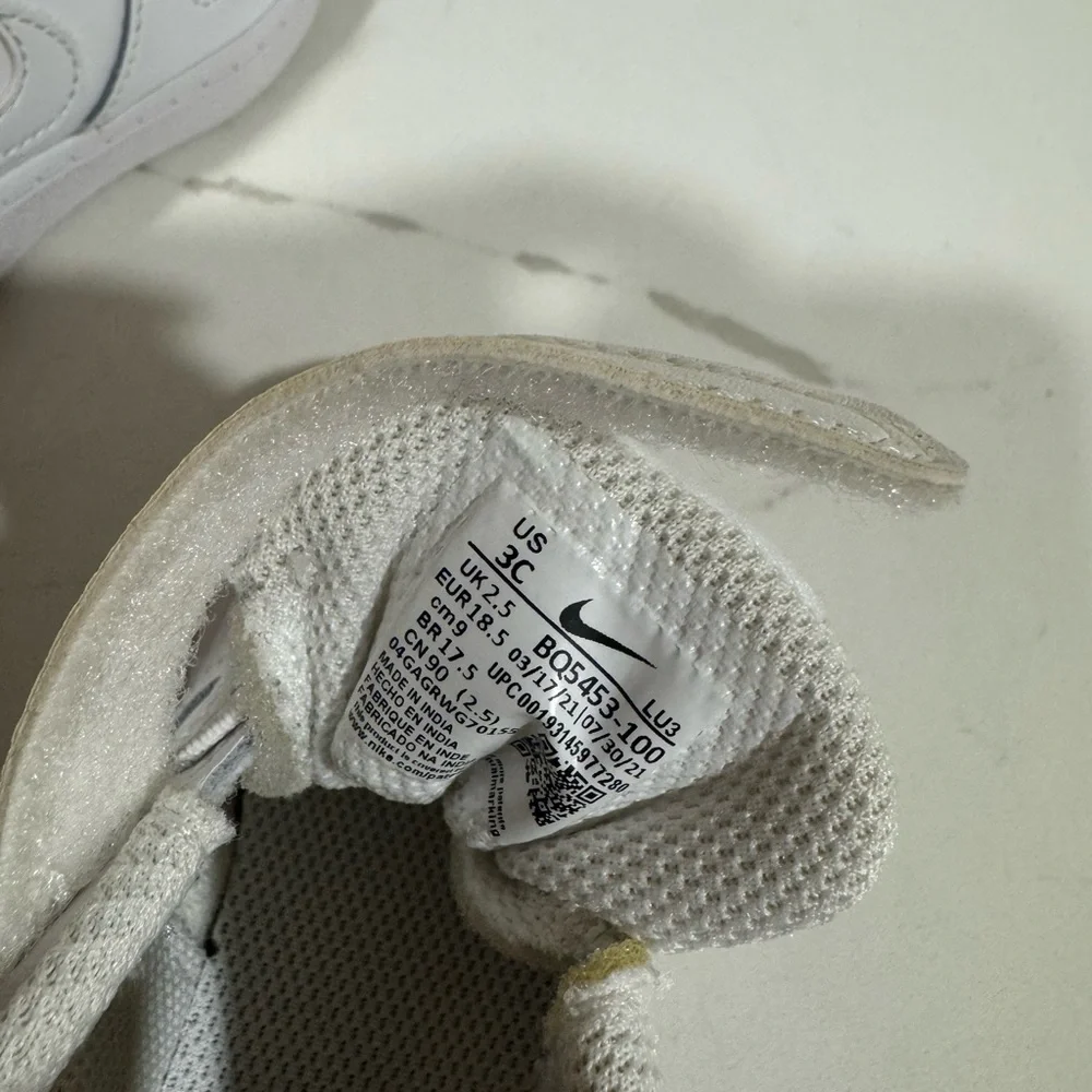 Nike‎ White Kids Sneakers Court Boroughs